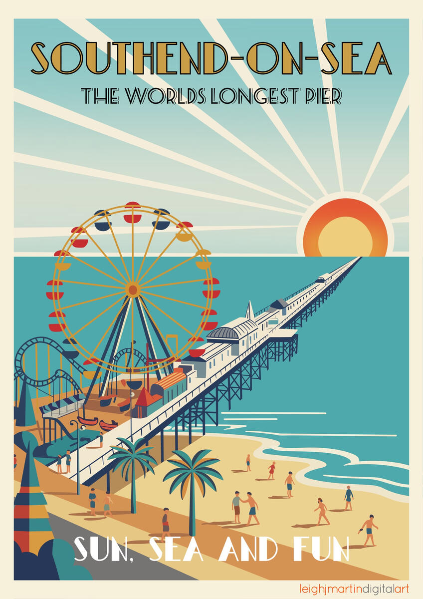 Southend 50’s Poster